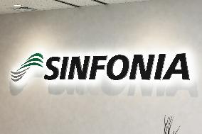 Sinfonia Technology Sign and Logo